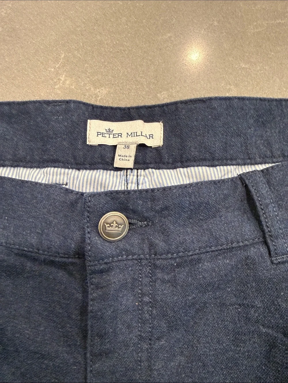 Peter Millar Navy Chinos
